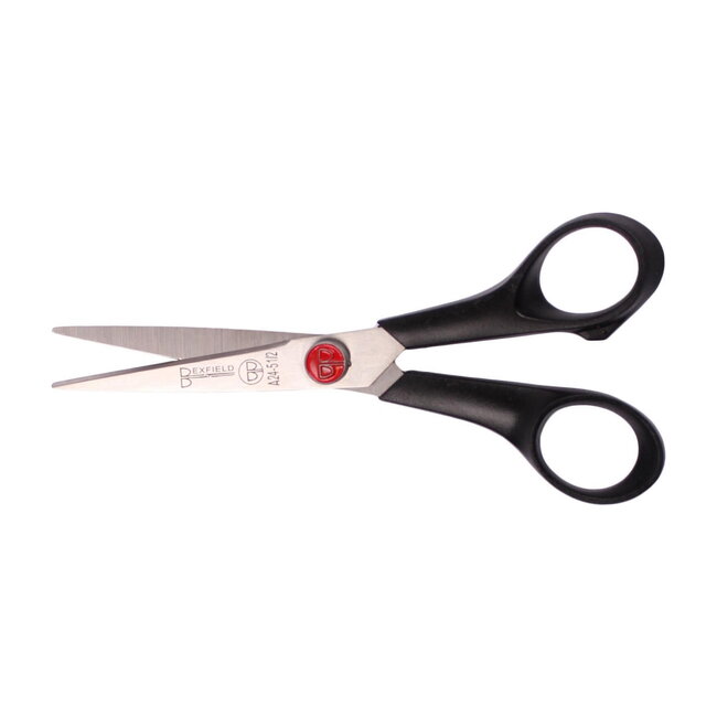 Bexfield Naaisterschaar met Ergonomisch Handvat – 14 cm – Zwart