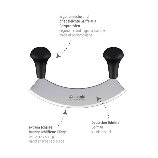 Triangle Wiegemes 17,5 cm – Ergonomisch en Precies – Ideaal voor Kruiden