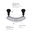 Triangle Professioneel Wiegemes 23cm – Dubbelzijdig RVS – Ergonomisch Handvat