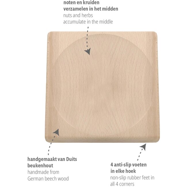 Triangle Beukenhouten Wiegebord – Perfecte Hakondergrond