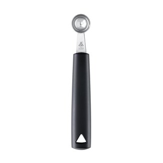 Triangle Pommes Parisienneboor 18 mm – RVS met Kunststof Handvat – Zwart