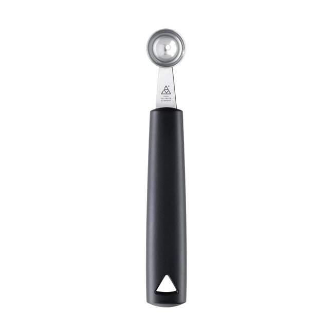 Triangle Pommes Parisienneboor 18 mm – RVS met Kunststof Handvat – Zwart