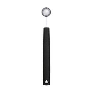 Triangle Maatlepel / Koffieschep – 2,5 ml – RVS met Kunststof Heft – Zwart