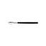 Triangle RVS Maatlepel / Koffieschep – 15 ml – Met Kunststof Heft – Zwart
