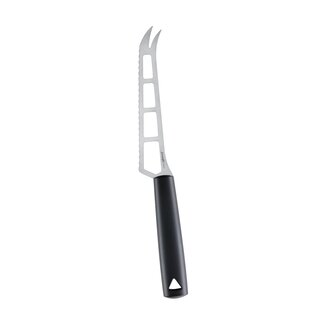 Triangle Professioneel Kaasmes – RVS 14 cm – Anti-plak Snijvlak – Zwart Heft