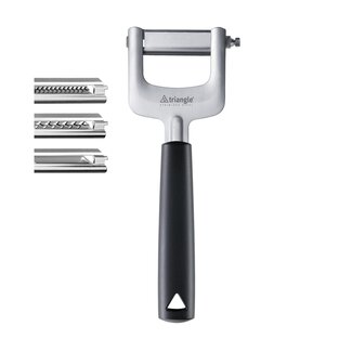 Triangle Juliënnesnijder met 3 Mesjes – RVS – Chef-Waardige Groentecreaties