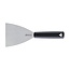 Triangle Bakspatel Extra Breed – 10 cm Lemmet – RVS met Kunststof Heft – Zwart