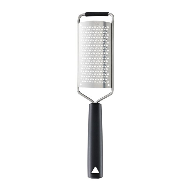 Triangle Stijlvolle Kaasrasp – Fijn RVS – 26 cm – Vaatwasserbestendig – Zwart