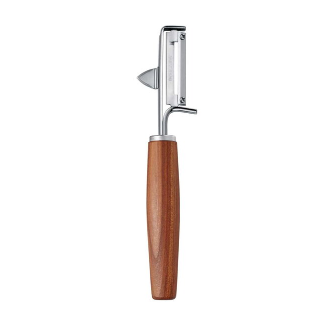 Triangle Linkshandige Dunschiller met Pruimenhouten Heft – 20 cm – Duits Vakmanschap