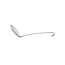 Triangle Schuimspaan met Grote Mazen – RVS – 32 cm – Praktisch Ophangsysteem