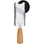 Triangle Duurzame Truffelschaaf met Kersenhouten Heft – 24,5 cm – RVS