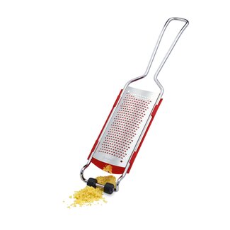 Triangle RVS Fijnrasp met Opvangbakje – 32cm – Anti-Slip Siliconenvoetjes