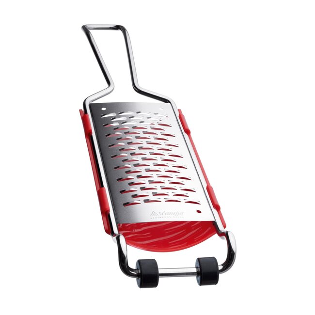 Triangle 2-Zijdige RVS Rasp met Opvangbakje – Precisie & Netheid