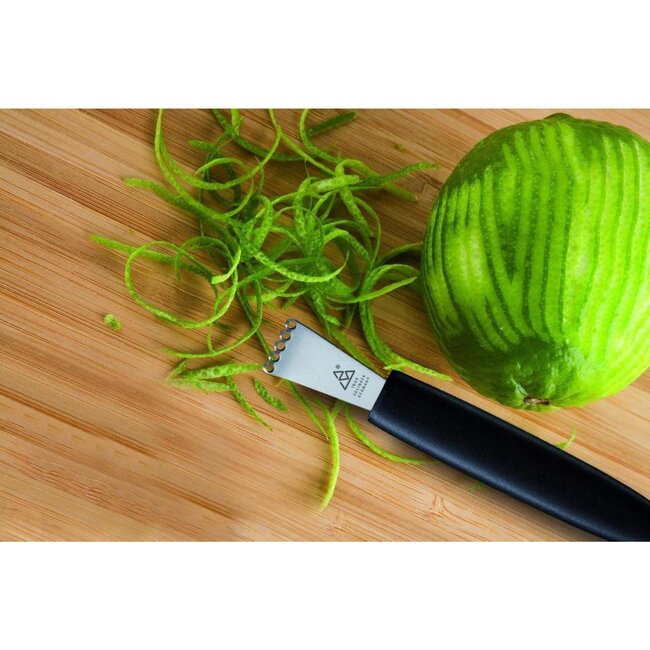 Triangle Professionele Zesteur – RVS 4 cm – Kunststof Heft Zwart