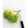 Triangle Triangle Professional Boterkruller - RVS - 8 cm - Heft Kunststof Zwart Triangle Triangle Professional Boterkruller - RVS - 8 cm - Heft Kunststof Zwart