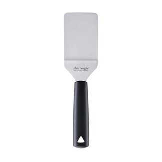 Triangle Paletmes met Ergonomische Knik – 10 cm RVS Lemmet – Duurzaam Biobased Heft – 27 cm – Zwart