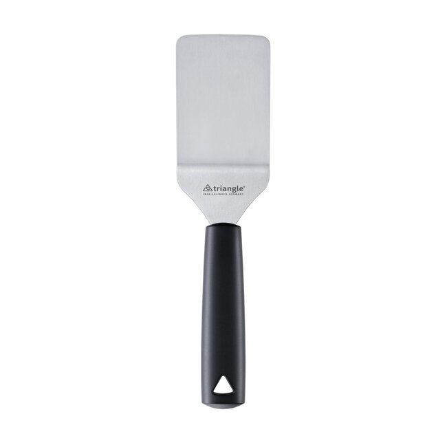 Triangle Paletmes met Ergonomische Knik – 10 cm RVS Lemmet – Duurzaam Biobased Heft – 27 cm – Zwart