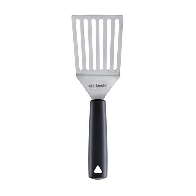 Triangle Paletmes met Knik en Gleuven – Multifunctioneel RVS – 28,5 cm – Duurzaam Heft