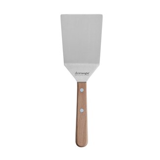 Triangle Breed Paletmes met Knik – 12 cm RVS Lemmet – Kersenhouten Heft – Gemaakt in Solingen