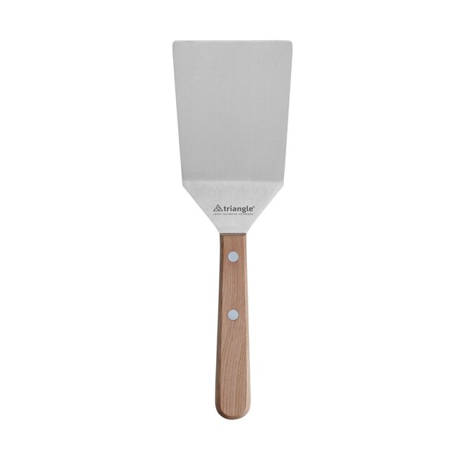 Triangle Breed Paletmes met Knik – 12 cm RVS Lemmet – Kersenhouten Heft – Gemaakt in Solingen