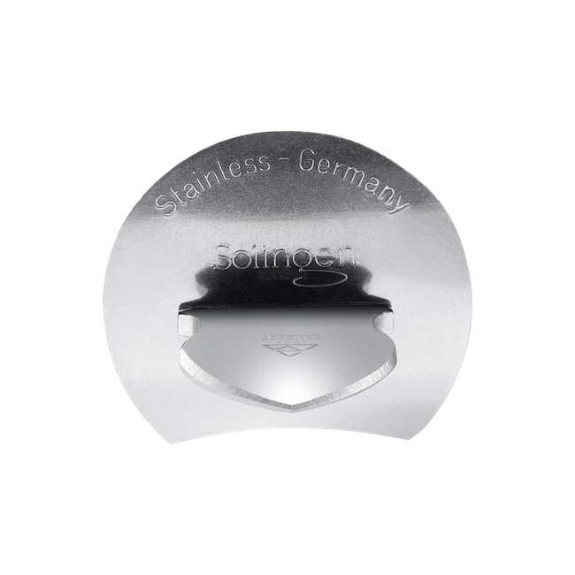 Triangle Professioneel Oestermes – RVS met Zwart Kunststof Heft – 17 cm – Veiligheidskrop