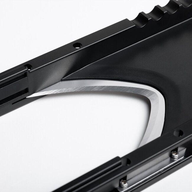 Triangle Essentiële Mandoline met Parabolisch Mes – 4 Snijstanden – Vaatwasserbestendig