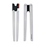 Triangle 2-in-1 Knoflookpers en -snijder – 19 cm – RVS