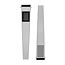 Triangle 2-in-1 Knoflookpers en -snijder – 19 cm – RVS