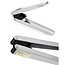 Triangle 2-in-1 Knoflookpers en -snijder – 19 cm – RVS