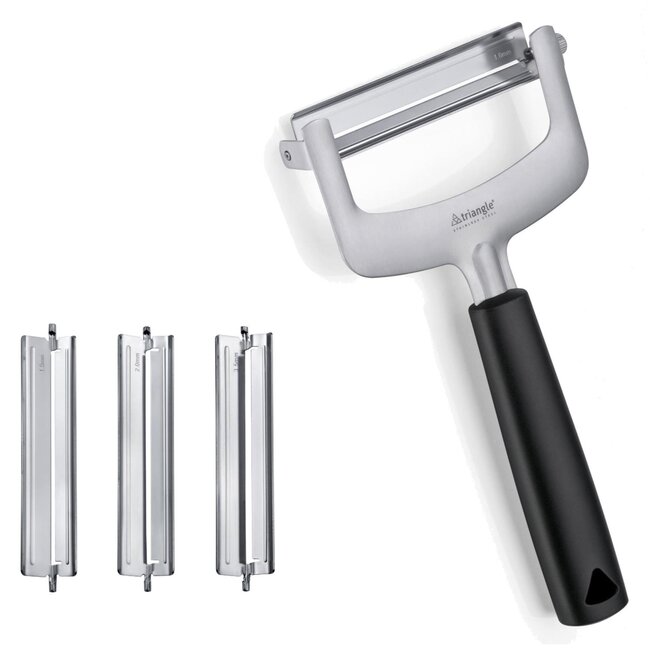 Triangle Veelzijdige Groentesnijder – 3-delig – Precisie en Stijl in Één