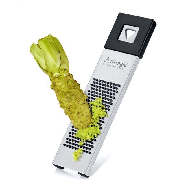Triangle Essentiële Gember- & Citroenrasp – 19cm – RVS – Vaatwasserbestendig