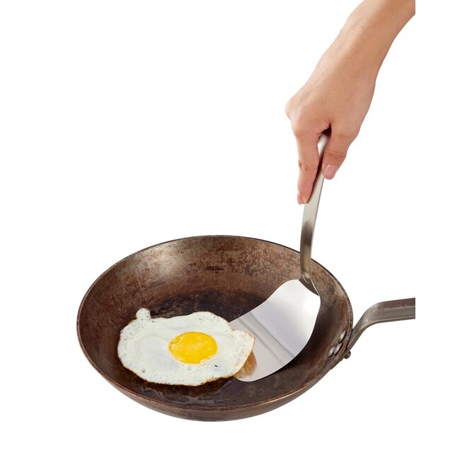 Triangle Flexibele RVS Spatel – Ideaal voor Delicaat Eten – 33 cm