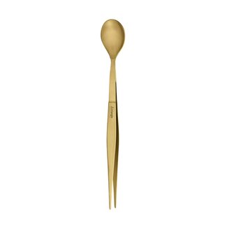 Triangle Pincetlepel FinalTouch Goudkleurig 17 cm RVS