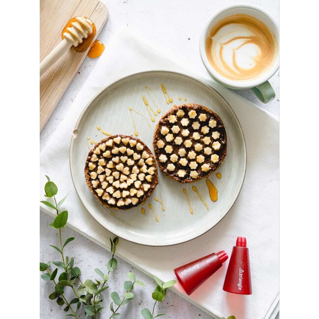 Triangle Essential Confetti Uitstekerset – Hart & Bloem – Rood – 2-delig