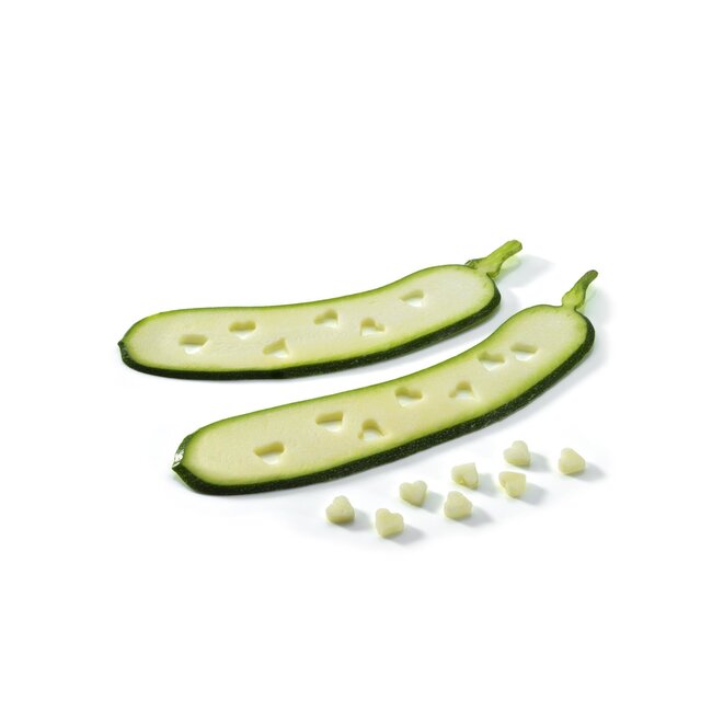 Triangle Essential Confetti Uitstekerset – Hart & Bloem – Rood – 2-delig