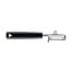 Triangle dunschiller linkshandig zwart 19 cm met RVS lemmet en PP grip