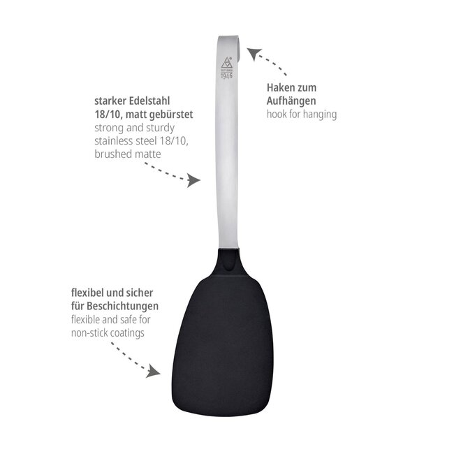 Triangle Flexibele Nylon Spatel – Krasbestendig – Ideaal voor Anti-aanbakpannen