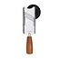 Triangle Duurzame Truffelschaaf – 24,5 cm – RVS met Pruimenhouten Heft