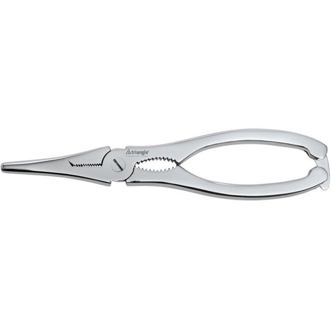 Triangle Kreeftentang van Edelstaal 18,5 cm – Perfect voor Zeevruchten
