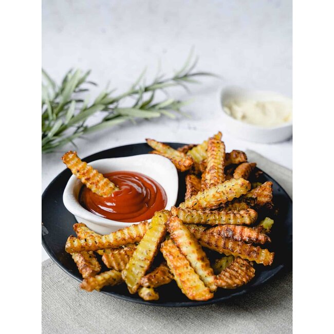 Triangle RVS Golfsnijder 9 cm – Voor Creatieve Keukenkunst