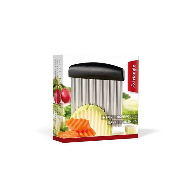 Triangle RVS Golfsnijder 9 cm – Voor Creatieve Keukenkunst