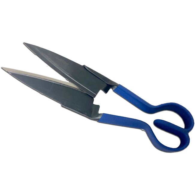 Solea Multifunctionele Tuinschaar – 23 cm – Ergonomisch met Softgrip – Blauw en Grijs