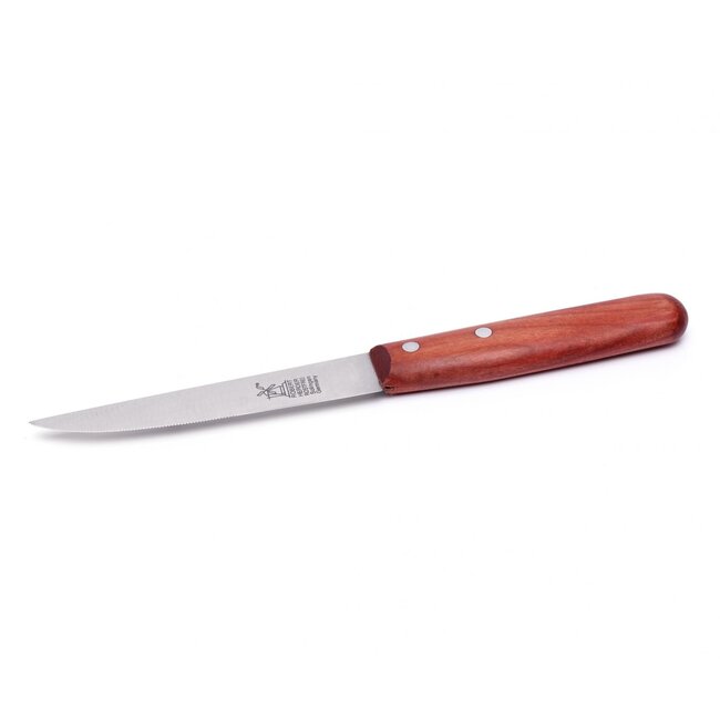 Robert Herder Steakmes – Buckels – RVS – Fijne Kartel – Lemmet 11 cm – Heft Kersenhout