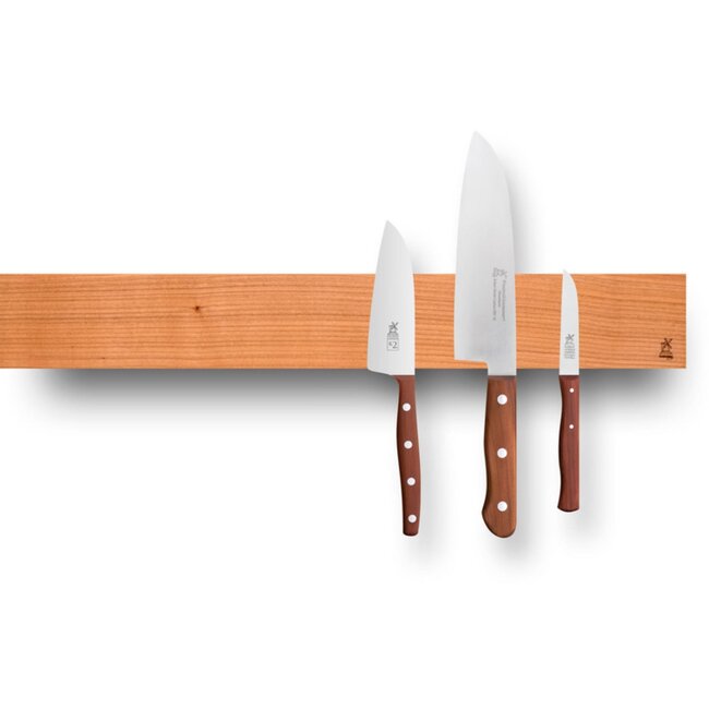 Robert Herder Magneetlijst – 490x70x20 /40 mm – Kersenhout – Exclusief Messen