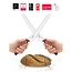 Robert Herder KB2 Broodmes – RVS – Gekarteld – Lemmet 22,5 cm – Heft POM