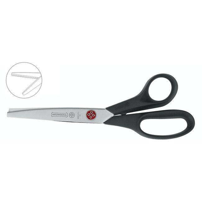 Mundial Professionele Kartelschaar met Microvertanding – 21 cm – Ergonomisch Heft