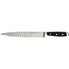 Felix Zepter Felix Zepter First Class - Vleesmes met Kuiltjes - Lemmet 23 cm - Zwart - Heft POM Felix Zepter Felix Zepter First Class - Vleesmes met Kuiltjes - Lemmet 23 cm - Zwart - Heft POM
