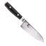 Yaxell Ran Santoku Koksmes 12,5 cm – 69 Lagen Damaststaal – VG10 Staal – 61 HRC – Canvas-Micarta Heft
