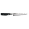 Yaxell Yaxell Japans - Serie Zen - Vleesmes - VG10 Staal - 61 HRC - Lemmet 15 cm - 37 Lagen Damaststaal - Canvas-Micarta Heft Yaxell Yaxell Japans - Serie Zen - Vleesmes - VG10 Staal - 61 HRC - Lemmet 15 cm - 37 Lagen Damaststaal - Canvas-Micarta Heft