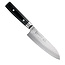Yaxell Zen Santoku Koksmes 16,5 cm – 37 Lagen Damaststaal – Canvas-Micarta Heft